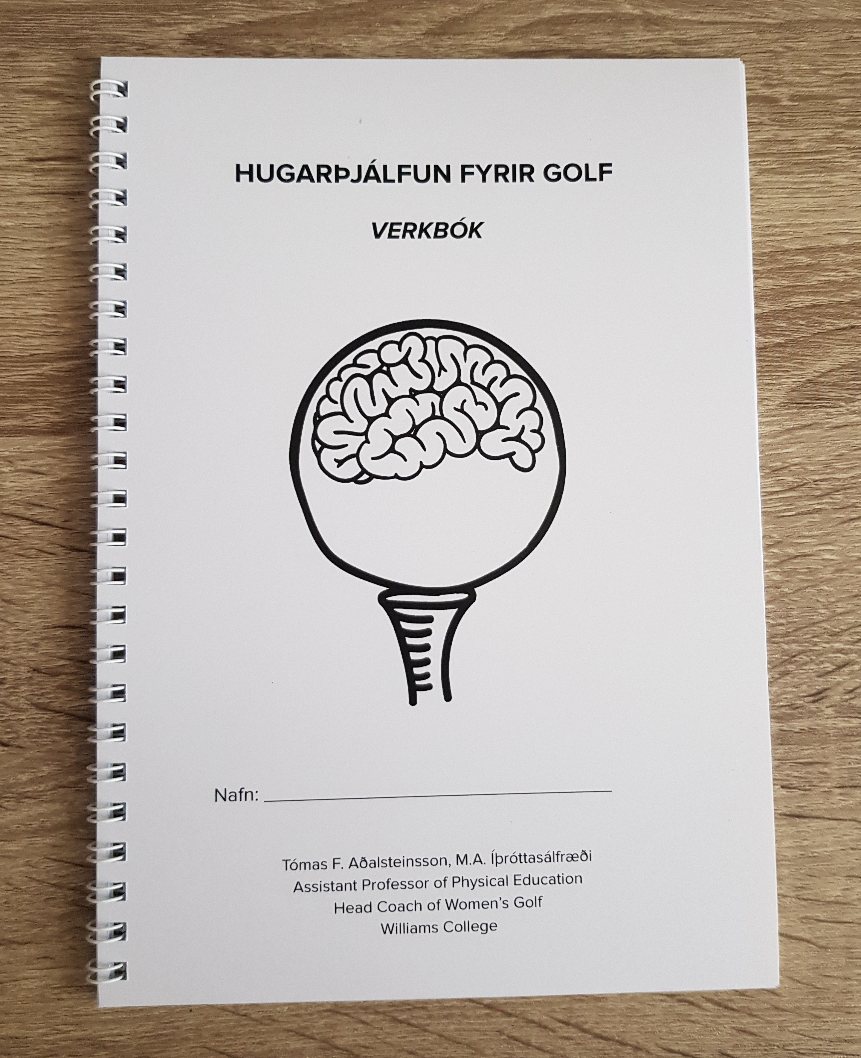 Hugarþjálfun fyrir Golf: Verkbók