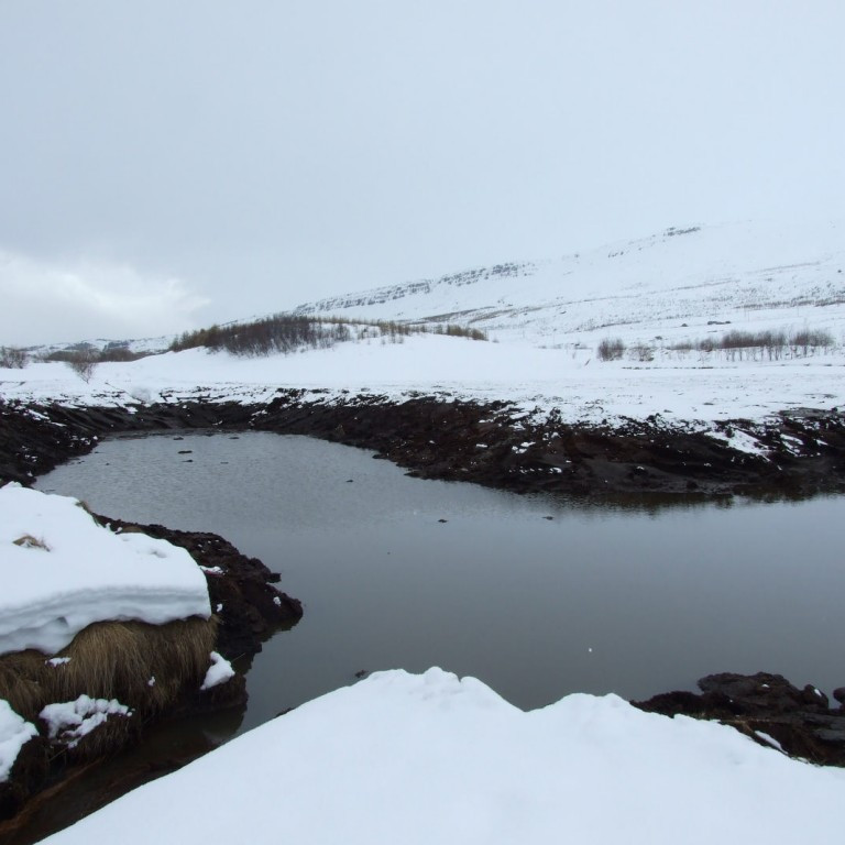 Efra lón, horft í suður