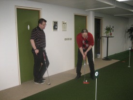 Baldur og Benni skipuleggendur mótsins