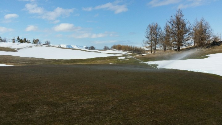 2. flötin í blíðunni í gær