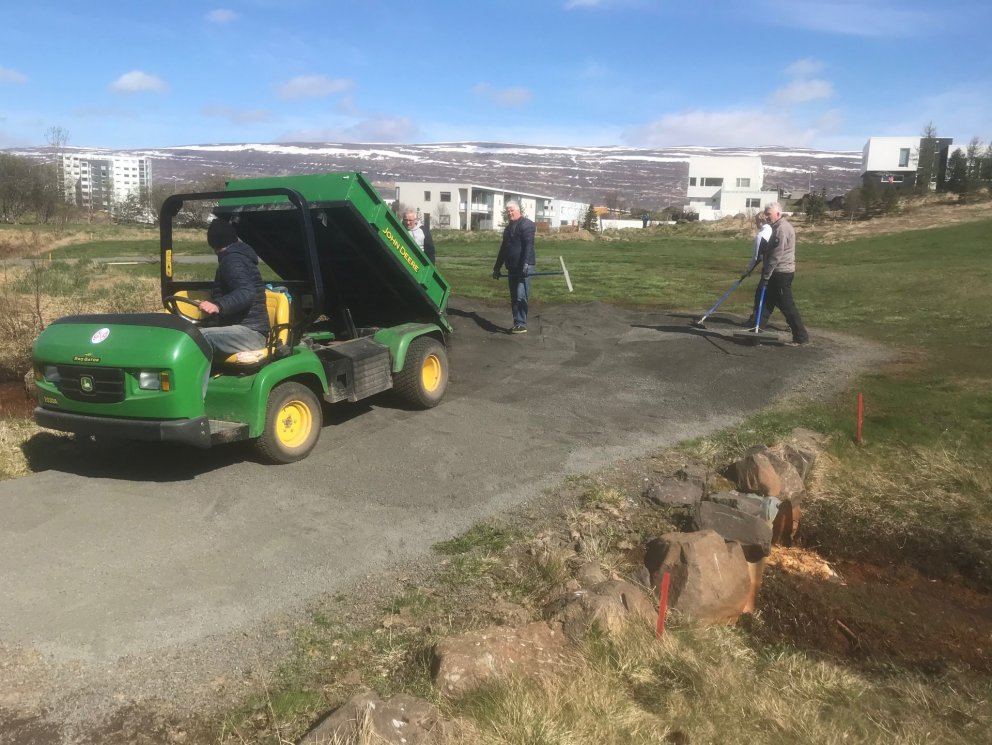 Gríðarlega vel heppnaður vinnudagur hjá GA