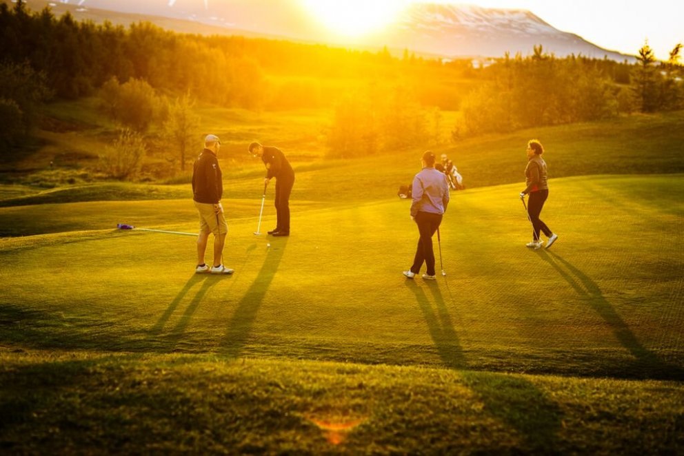 Setning Arctic Open í kvöld