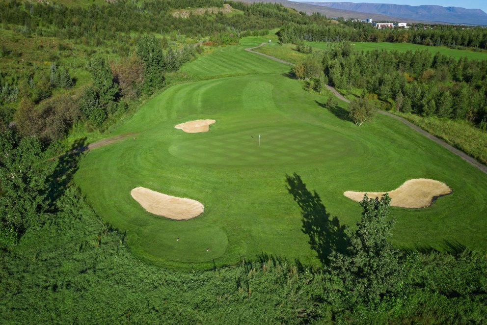 Sprenging í golfhringjum GA félaga á Jaðarsvelli