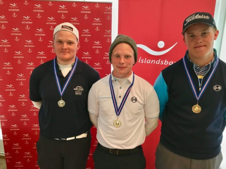 Okkar menn í 1-3 sæti í 19-21 mynd:seth@golf.is