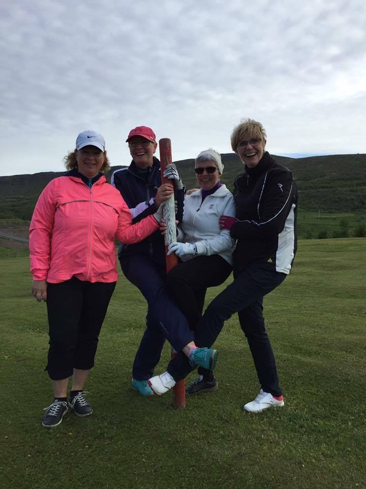 Kvennagolf mánudag 12.júní