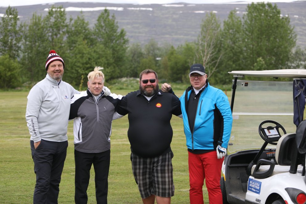 Það var mikið fjör meðal keppenda á fyrsta degi!