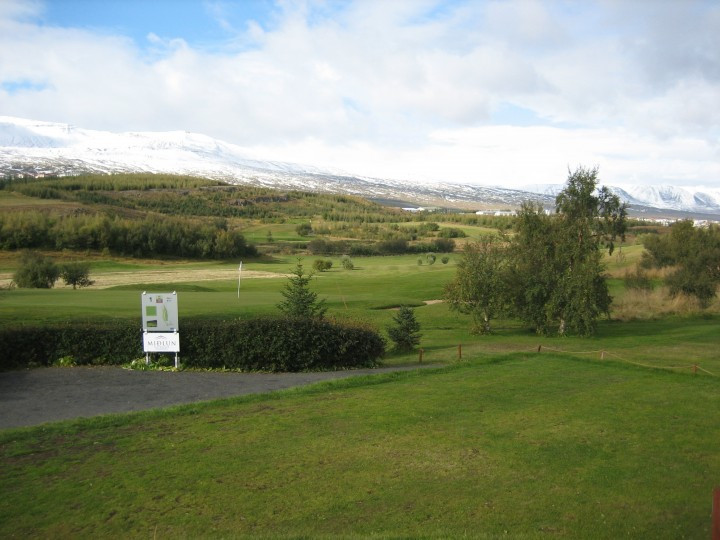 Jaðarsvöllur skartar sínu besta