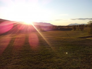 Konurnar fengu frábært veður