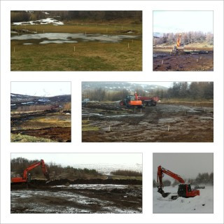 Fréttir af framkvæmdum á Jaðarsvelli