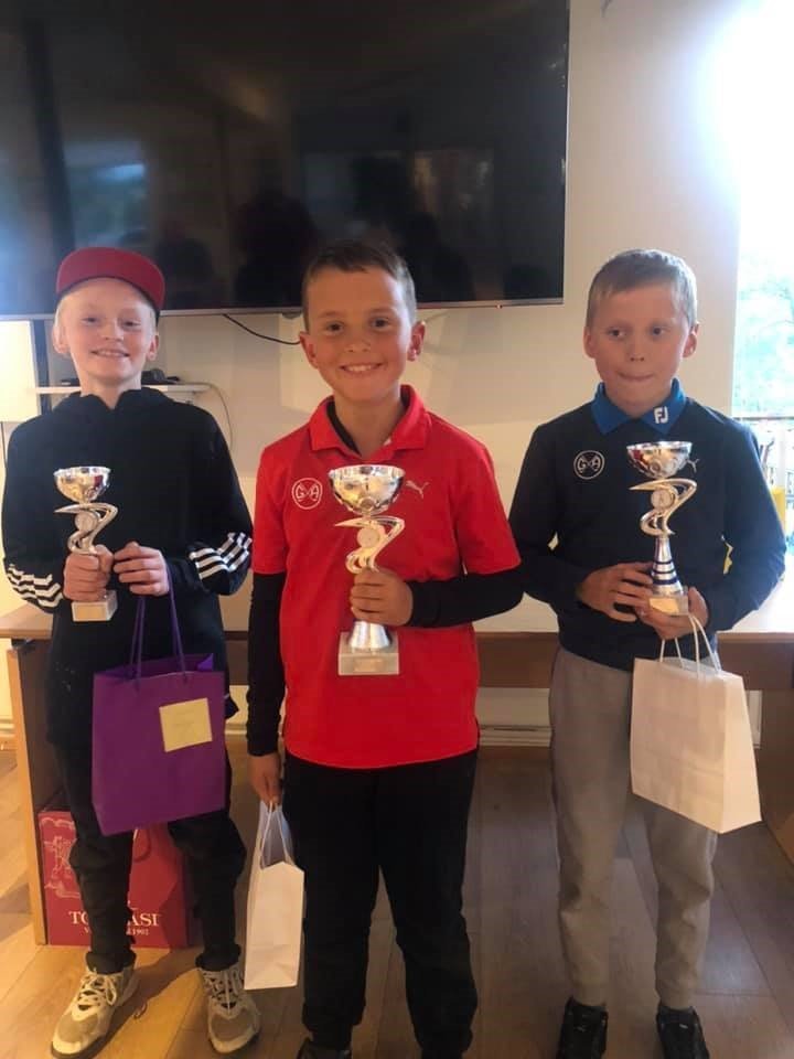 Styrktarmót barna- og unglingastarfs GA - úrslit