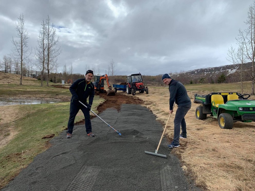 Þessir tveir tóku vel á því!