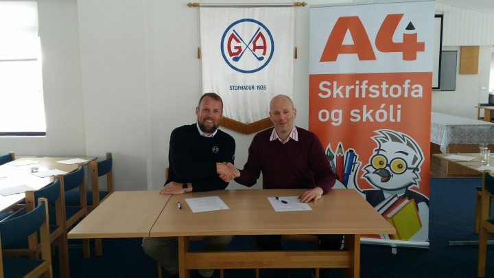 GA og A4 undirrita samstarfssamning