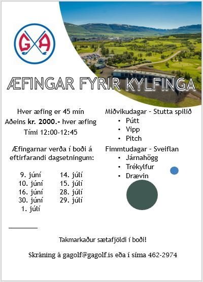 Æfingar fyrir almenna félagsmenn