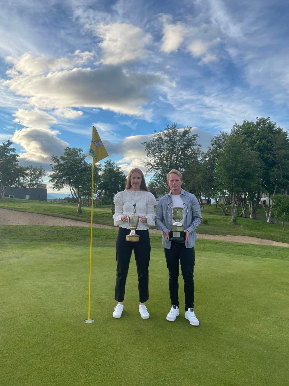 Eyþór Hrafnar og Andrea Ýr Akureyrarmeistarar í golfi