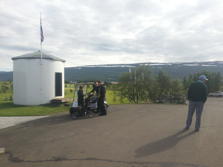 Opnunartími golfskálans á Jaðri
