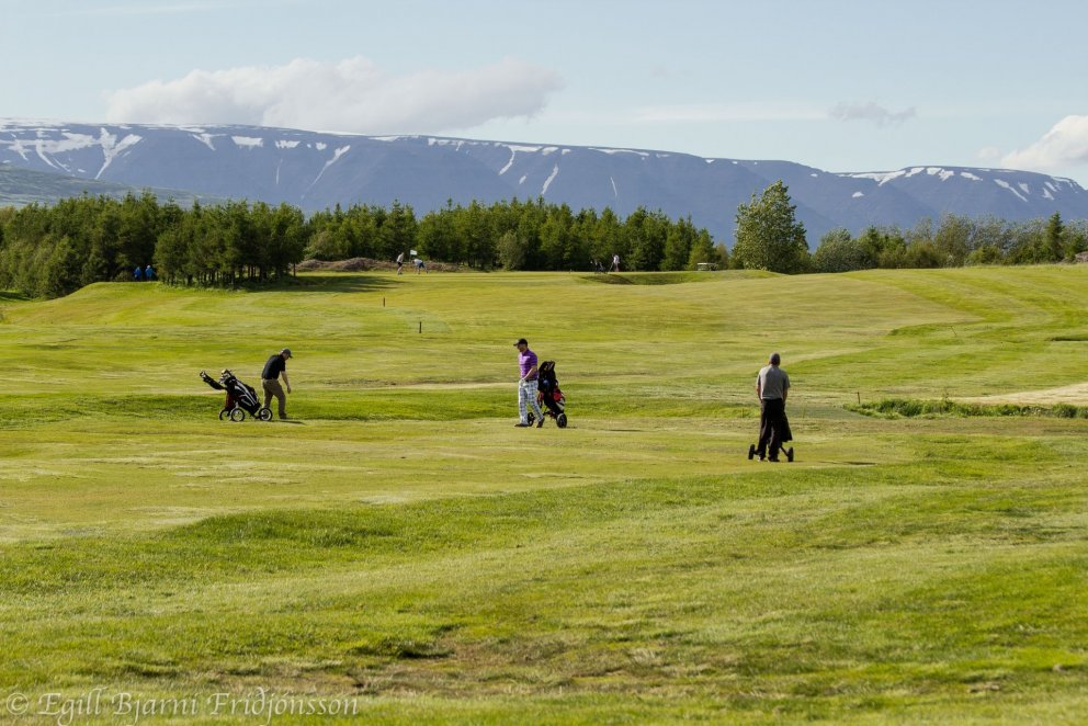 Íslandsmót golfklúbba - staðan