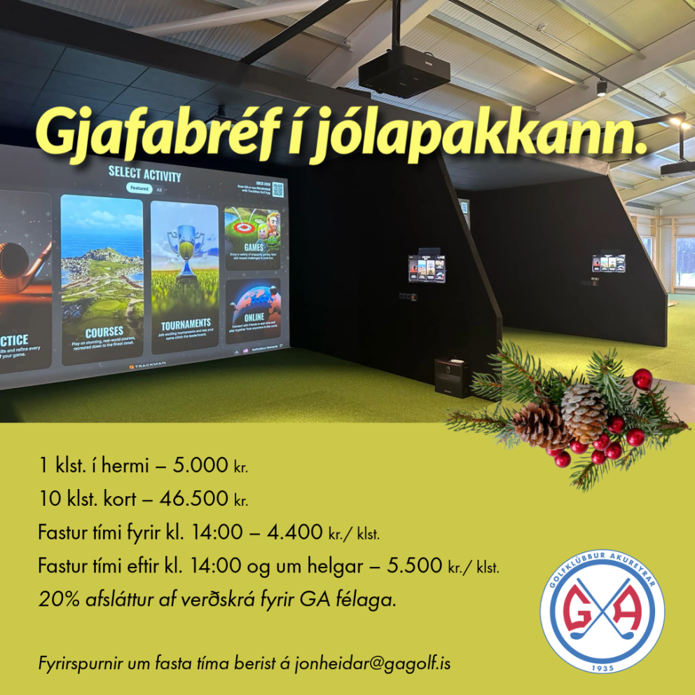 Nýja inniaðstaðan opnar 16. desember