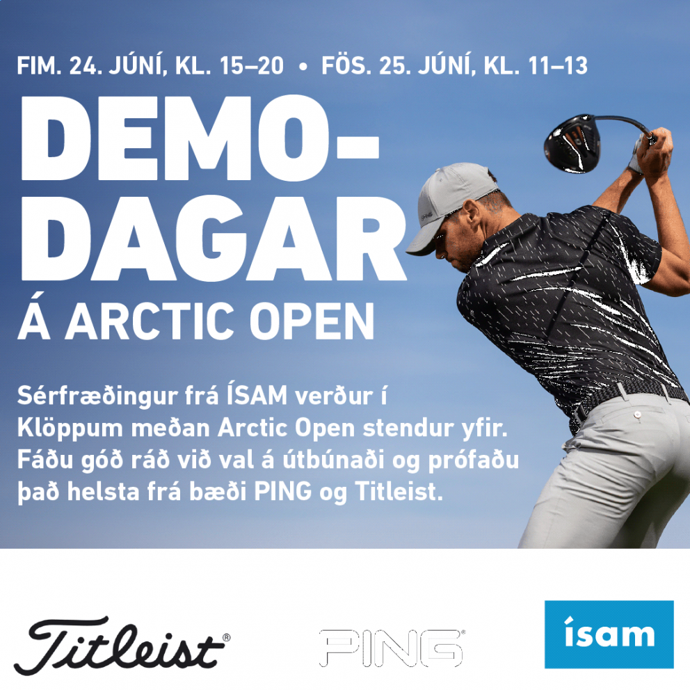 Demódagar frá ÍSAM á Arctic Open