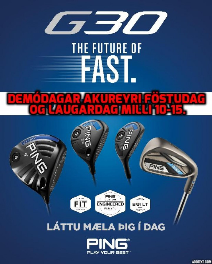 Ping G30 Demódagar!