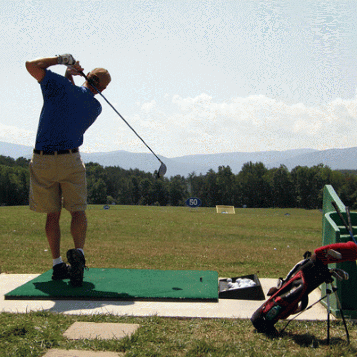 Æfingasvæðið lokað