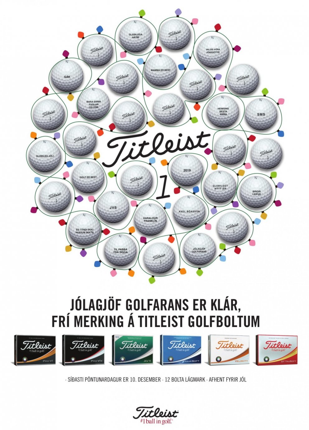 Jólagjöf Golfarans