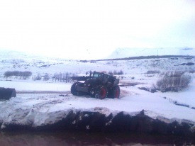 Miðlunarlón vegna vökvunarkerfis