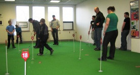 Púttmótaröð unglingaráðs úrslit eftir 5 mót