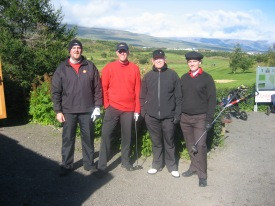 Albert Hannesson, Ragnar Friðrik Rafnars, Heimir Jóhannsson og Orri Hallgrímsson