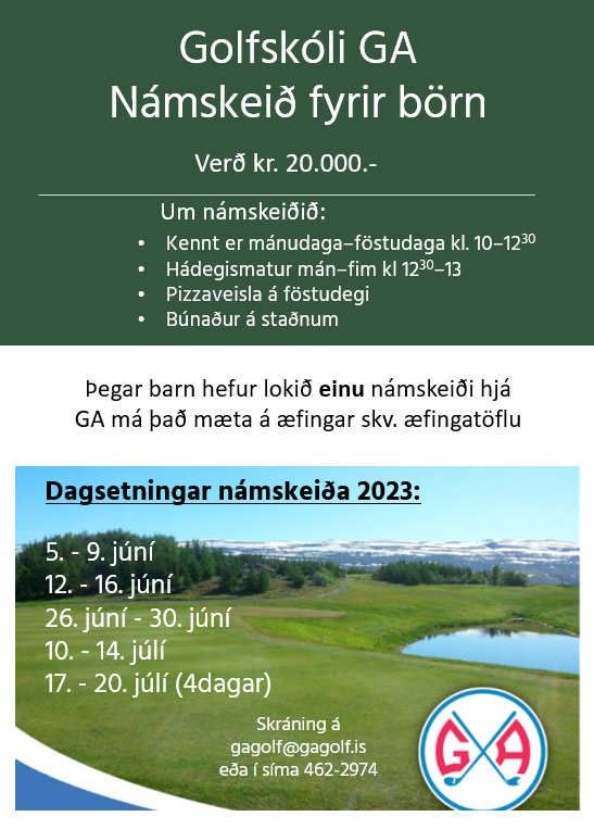 Golfskóli GA 2023