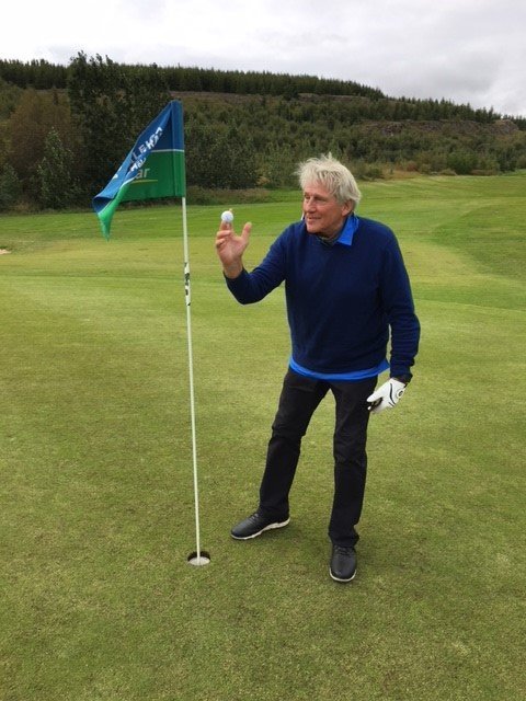 Gísli eftir draumahöggið