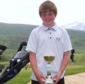 Ævarr Freyr Birgisson fór holu í höggi