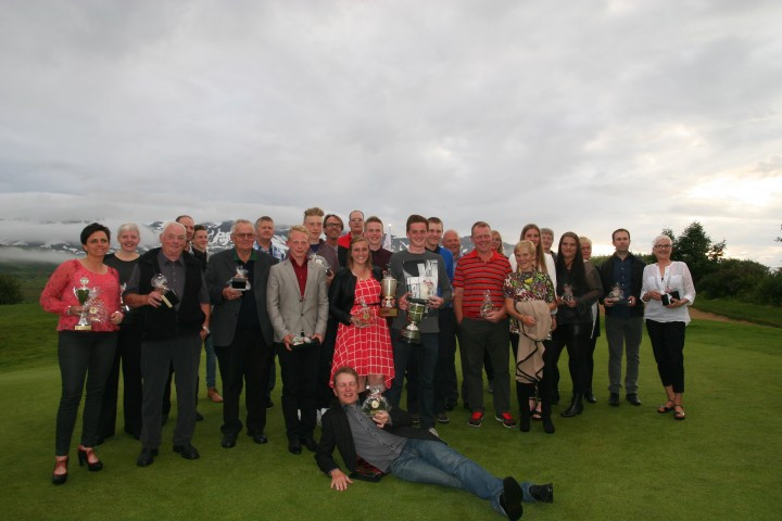 Myndir frá verðlaunaafhendingu meistaramótsins