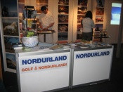 Sýningarbás Markaðsskrifstofu Norðurlands