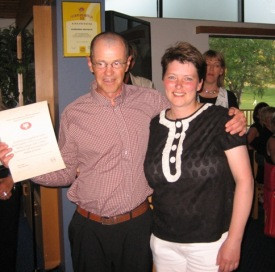 Ari og Anna verðlaunahafarnir