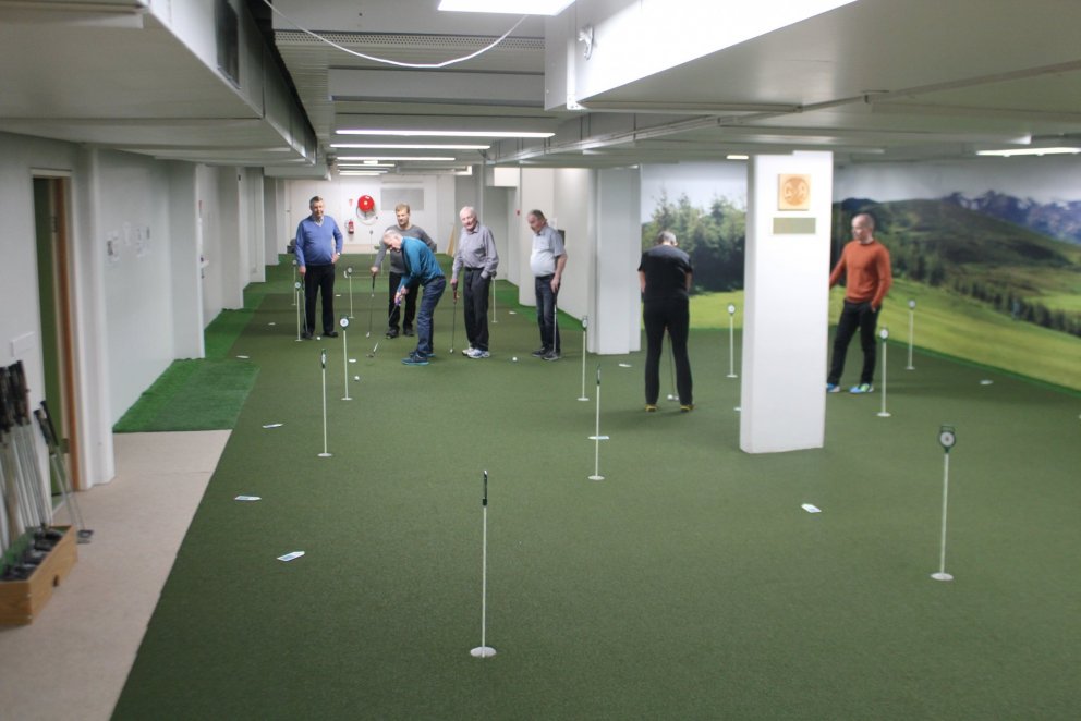 Púttmót á laugardagskvöldið