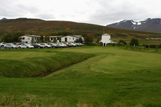 Æfingasvæðið opnar á fimmtudag