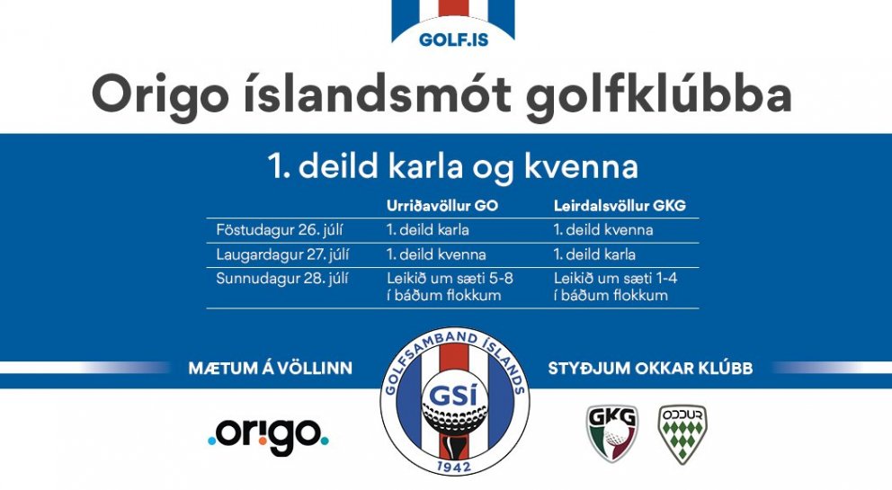 Leikir GA í Íslandsmóti golfklúbba
