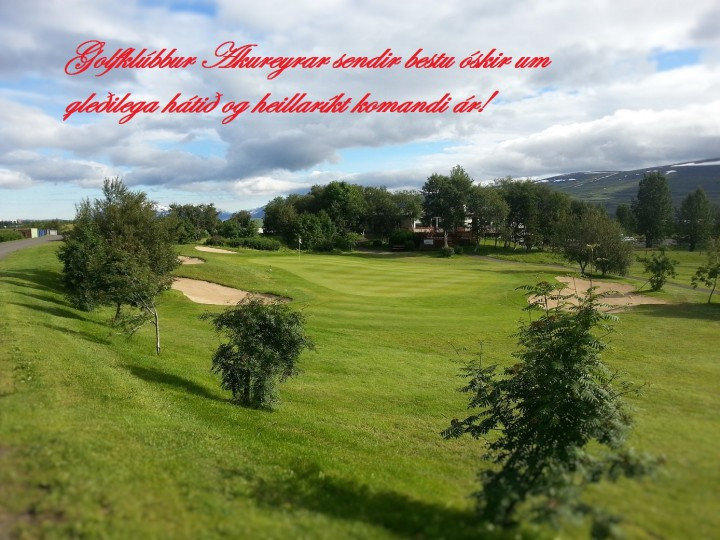 Jólakveðja frá Golfklúbbi Akureyrar