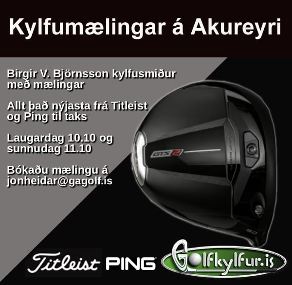 Biggi kylfusmiður á leið norður