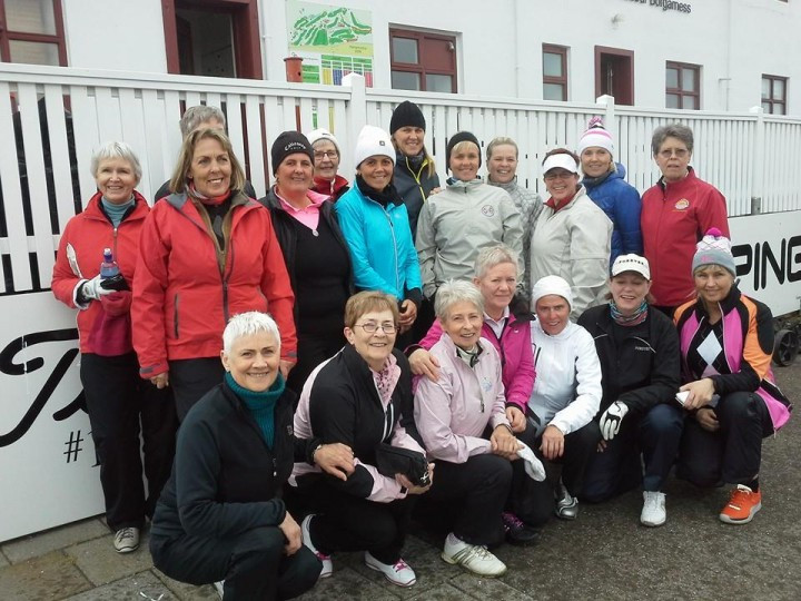 Föngulegur hópur GA kvenna