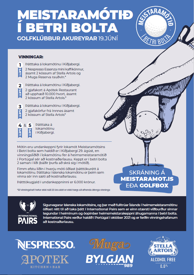 Meistaramótið í betri bolta á Jaðri