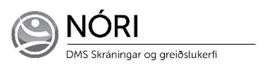 Skráning Iðkenda í NÓRA