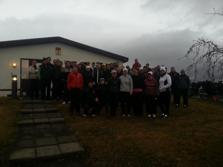 Úrslit úr golfmóti dagsins