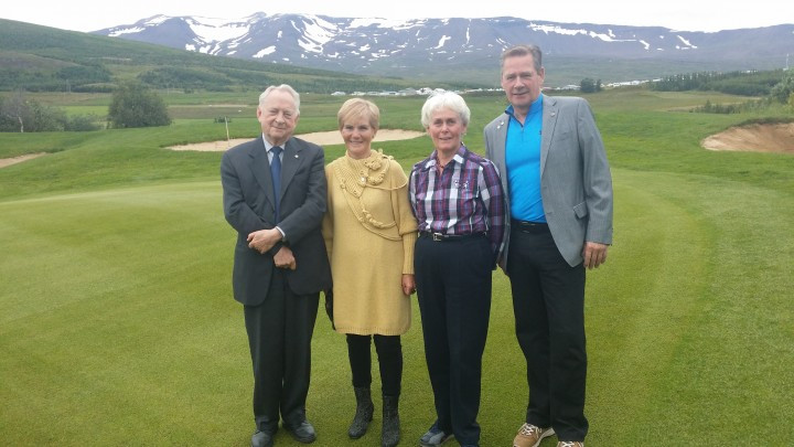 Haraldur, Anna Freyja, Rósa og Halldór