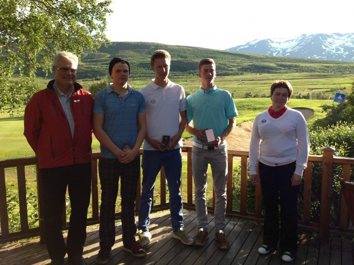 17-18 ára kk - Verðlaunahafar