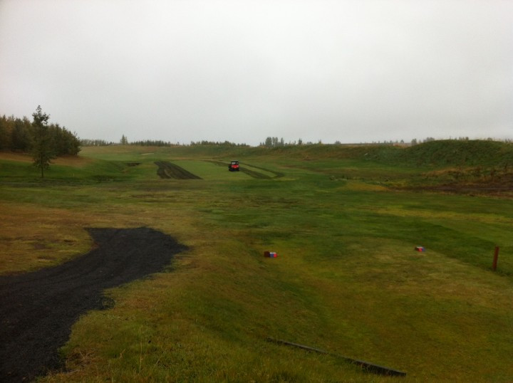 Fréttir af haustverkum á Jaðarsvelli