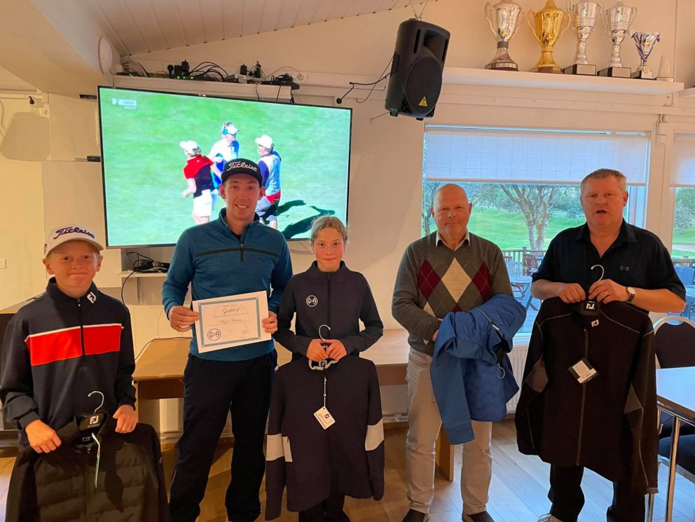 Ágúst Már, Magnús, Bryndís Eva, Vigfús Ingi og Valdimar Freysson.