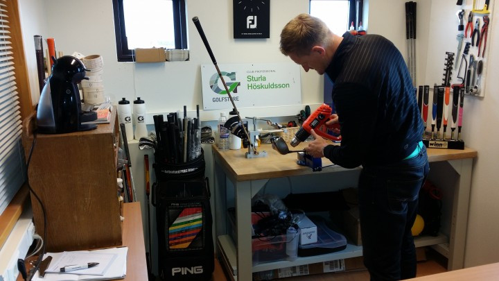 Fullkomið kylfuverkstæði opnar á Jaðri