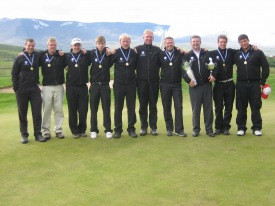 Sveit Golfklúbbs Akureyrar sigurvegar