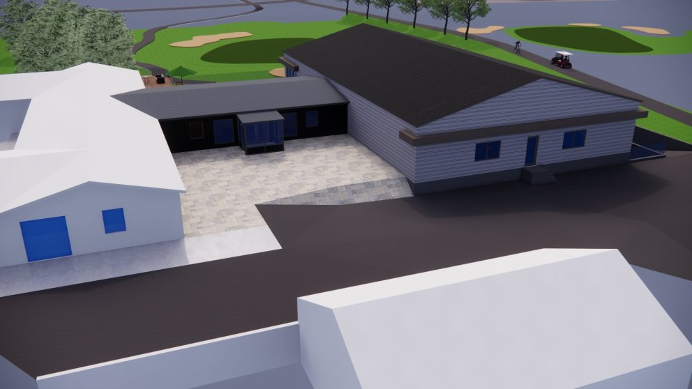 Framkvæmdir í fullum gangi